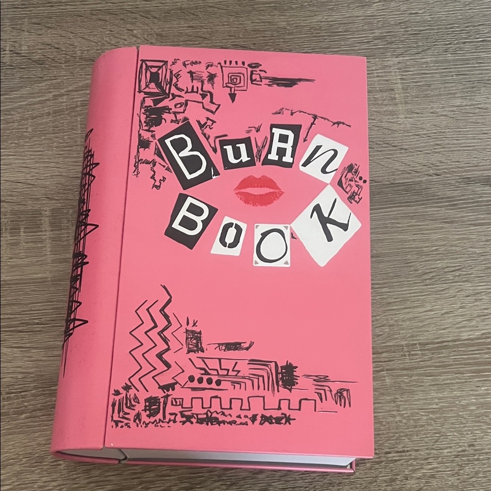 AMC Pink Burn Book Popcorn Tin